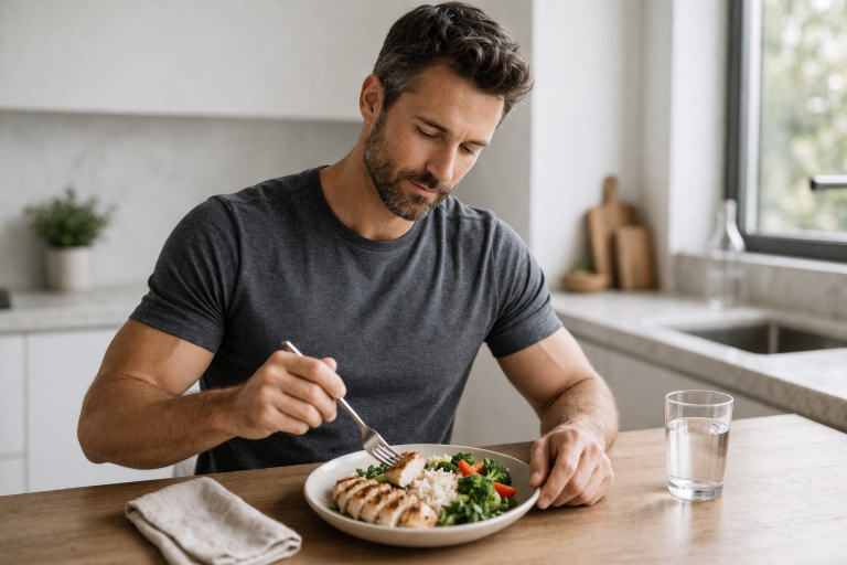 prise de masse sans prendre de gras — repas lean bulk homme 40 ans
