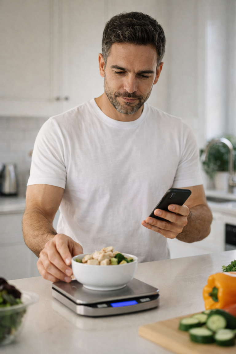répartition calorique journalière homme entraînement