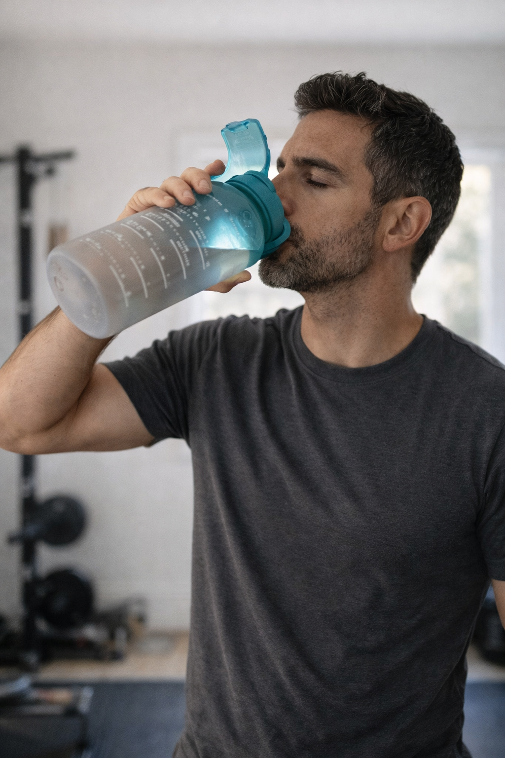 hydratation performance homme entraînement gourde motivation