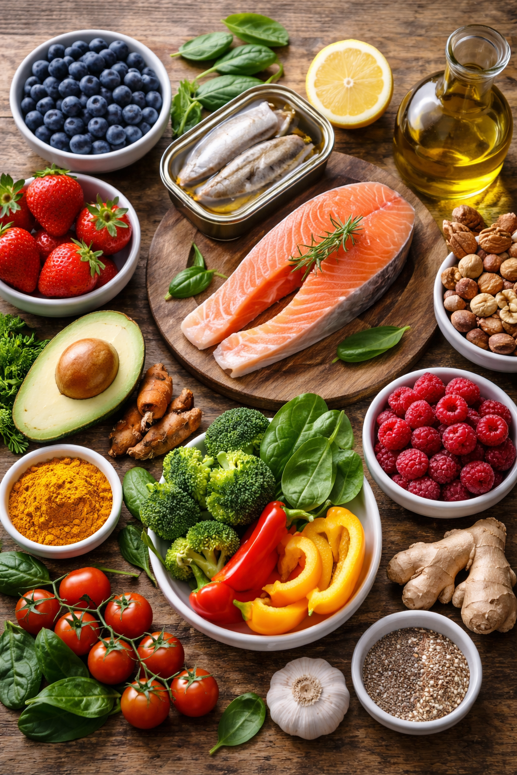 alimentation anti-inflammatoire aliments récupération sportif