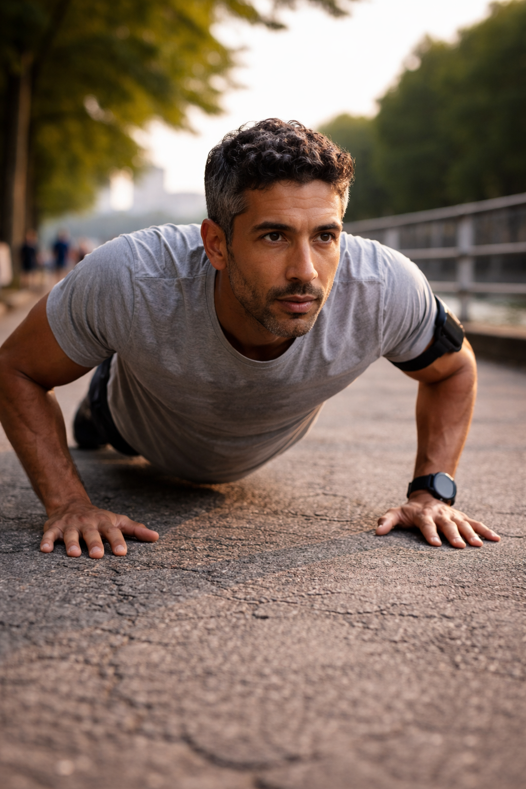 surcharge progressive poids de corps homme exercice pompes