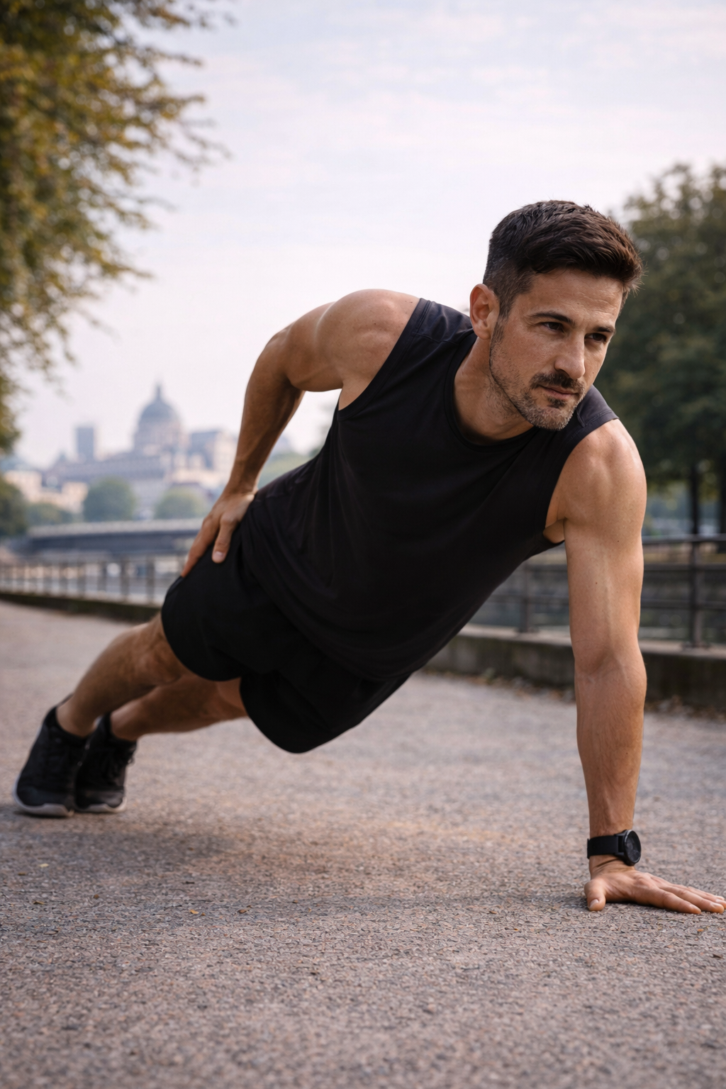 guide pompes one handed pushup homme callisthénie
