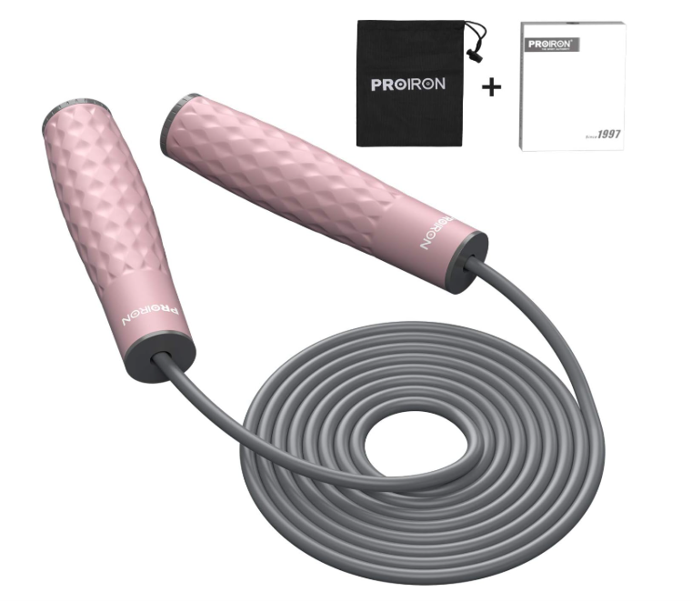 PROIRON corde à sauter lestée 7mm cardio intensif