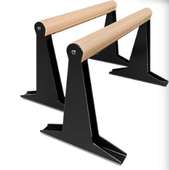 PULLUP DIP parallettes bois acier callisthénie