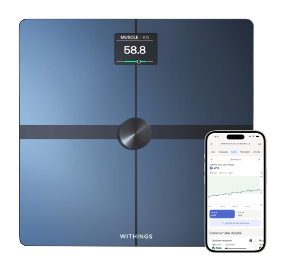 Withings Body Smart balance connectée Wi-Fi composition corporelle