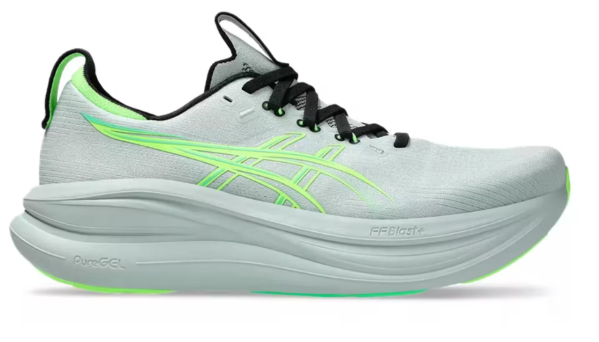 Asics Gel Nimbus 28 homme running amorti maximal PureGEL FF BLAST PLUS
