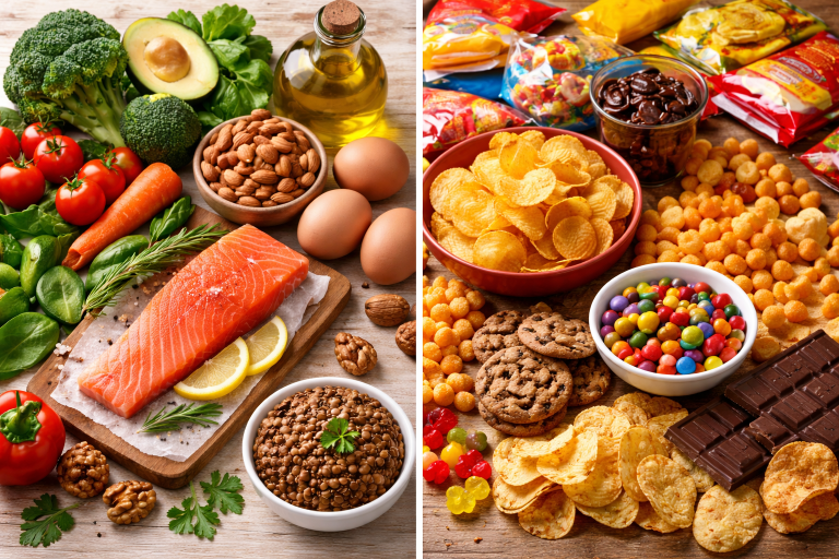 aliments ultra-transformés addiction composition corporelle