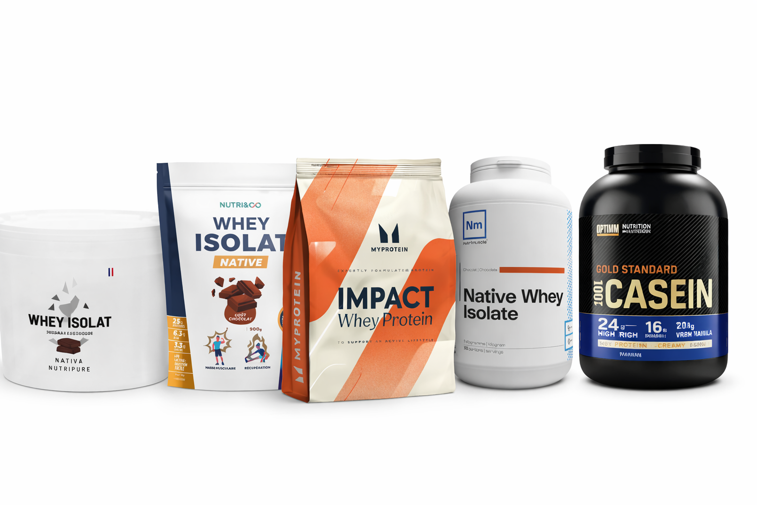 meilleure whey protéine comparatif 5 marques