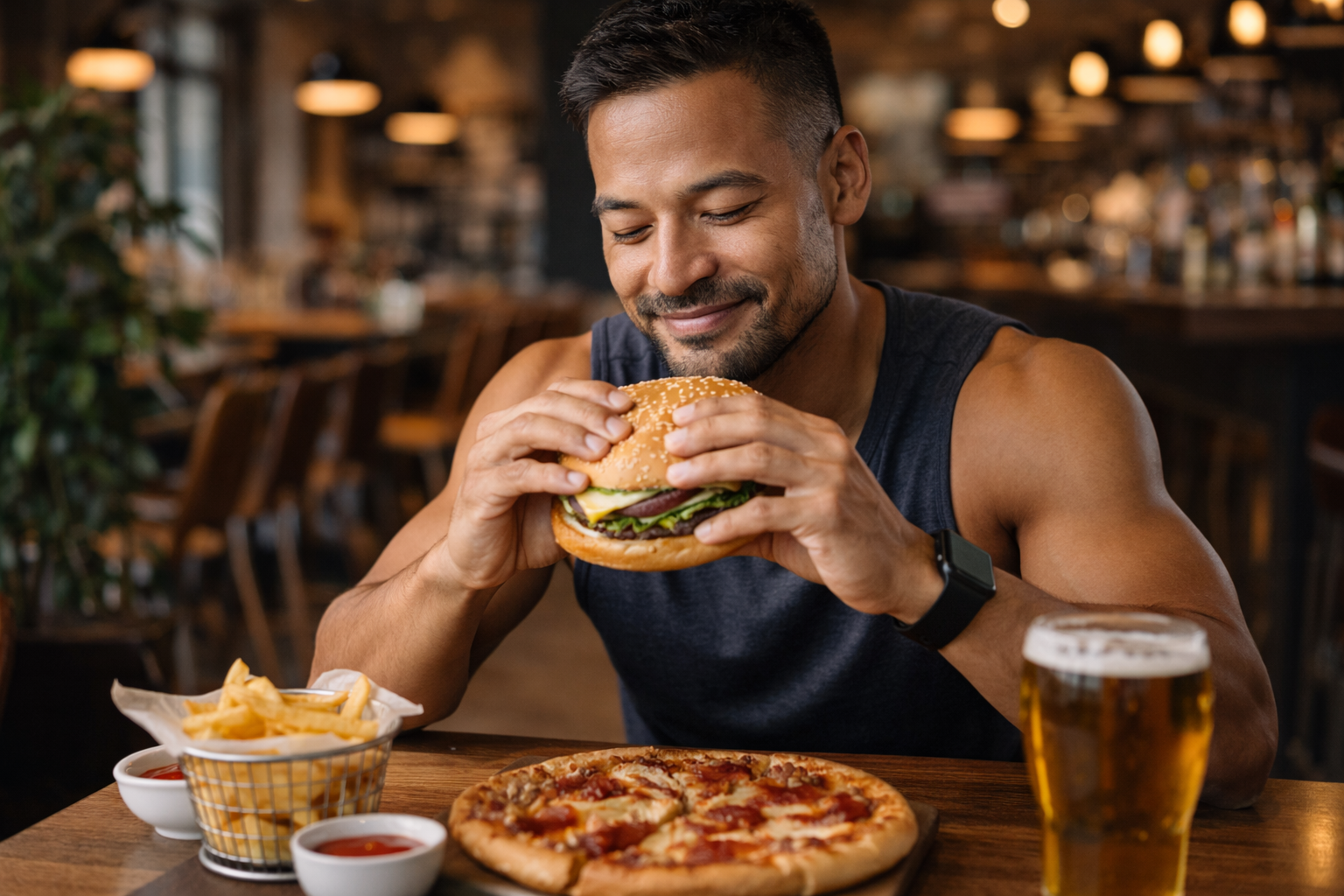 cheat meal sèche équilibre alimentaire