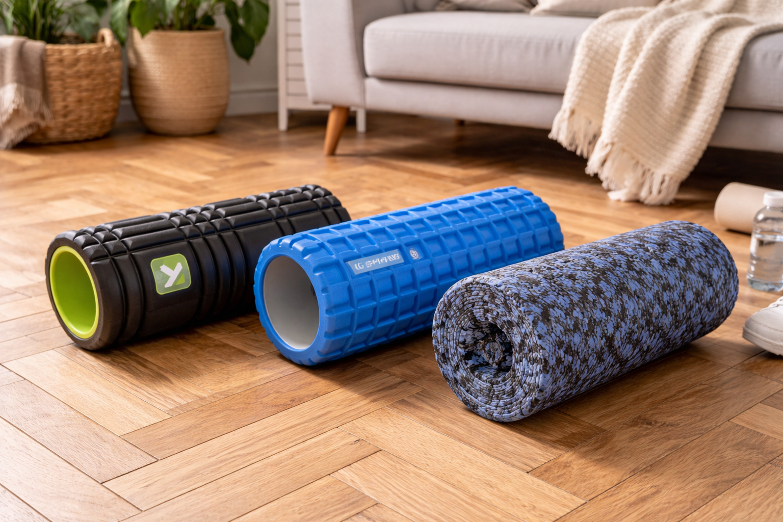 foam roller comparatif récupération musculaire