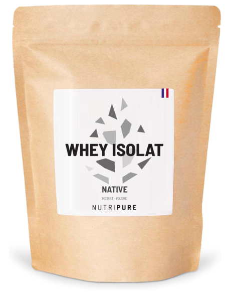 Nutripure Whey Isolat 94% protéines whey native française qualité supérieure