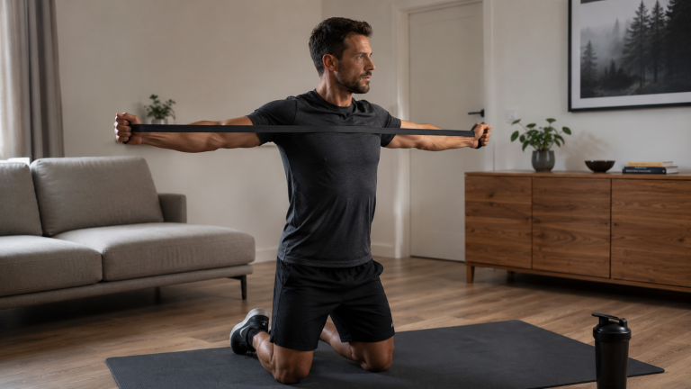 Échauffement et étirements protocole mobilisation dynamique postures homme 40 ans