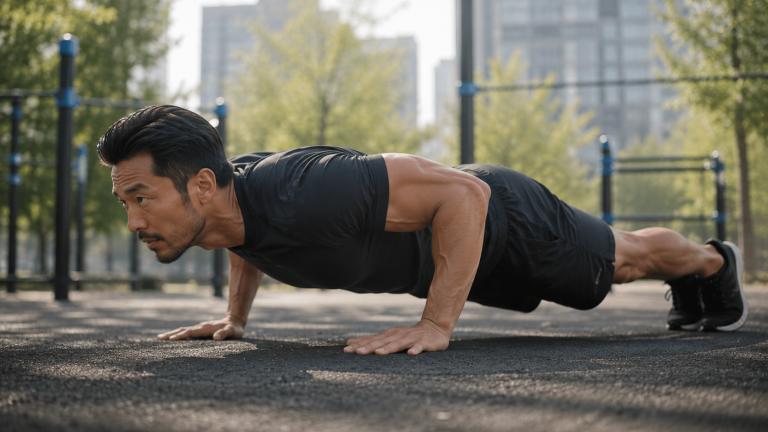 Homme callisthénie débutant pompes tractions erreurs technique progression