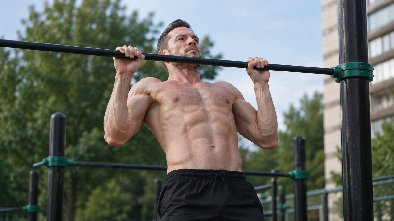 Programme callisthénie intermédiaire chest-to-bar pistol squat L-sit progression