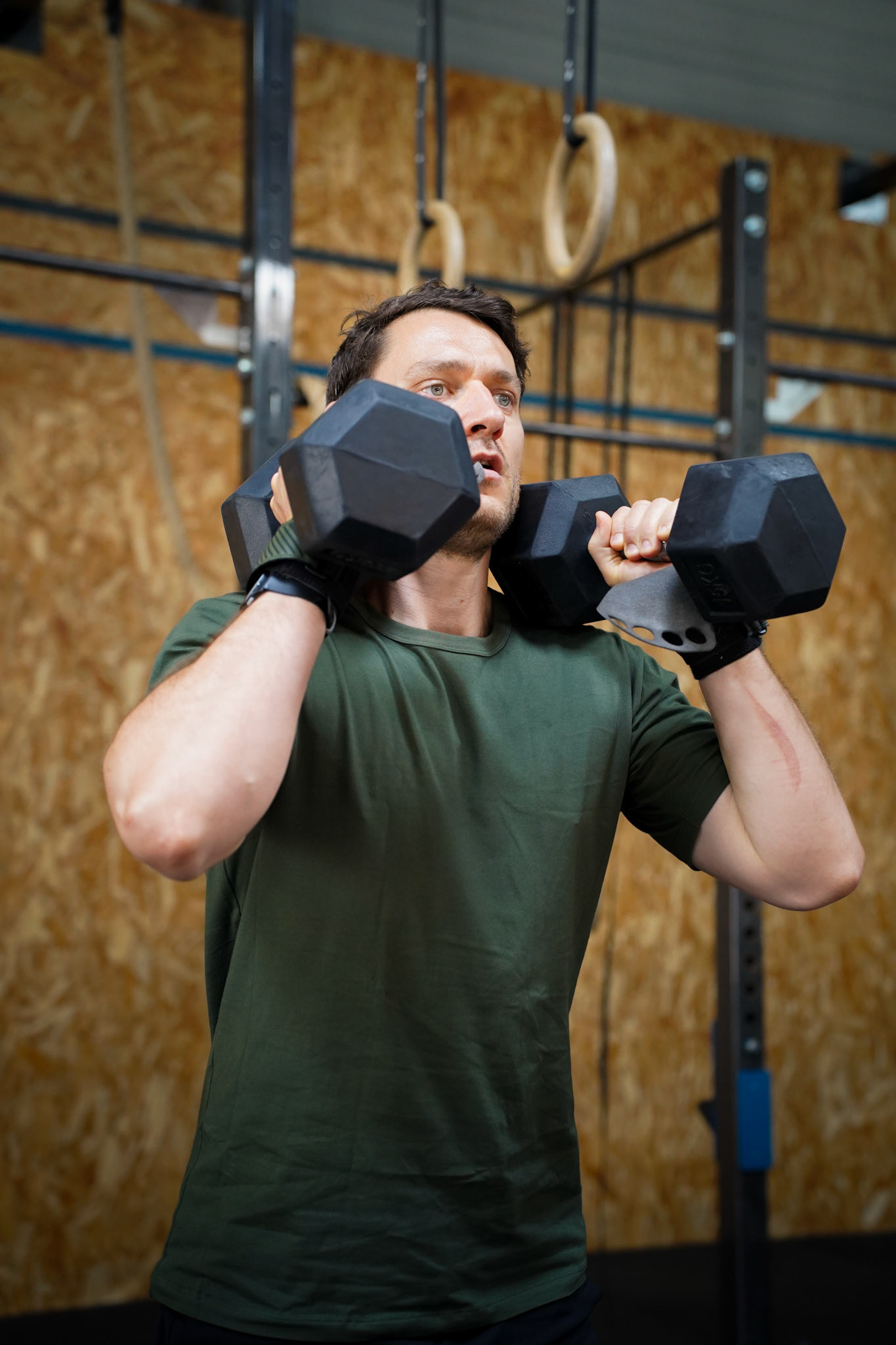 Benjamin compétition CrossFit Naveli Atlantis Battle dumbbells haltérophilie WOD